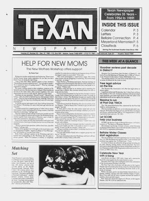 The Texan Newspaper (Bellaire and Houston, Tex.), Vol. 37, No. 52, Ed. 1 Wednesday, December 27, 1989