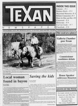 The Texan Newspaper (Houston, Tex.), Vol. 36, No. 6, Ed. 1 Wednesday, February 10, 1988