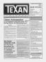 Thumbnail image of item number 1 in: 'The Texan Newspaper (Houston, Tex.), Vol. 36, No. 44, Ed. 1 Wednesday, November 2, 1988'.