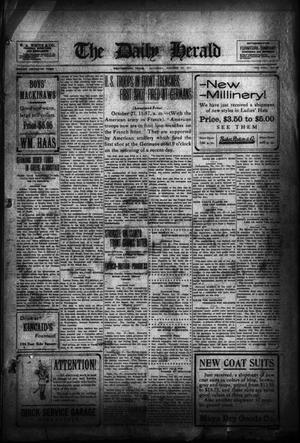 The Daily Herald (Weatherford, Tex.), Vol. 18, No. 257, Ed. 1 Saturday, October 27, 1917
