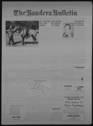 The Bandera Bulletin (Bandera, Tex.), Vol. 21, No. 16, Ed. 1 Friday, October 1, 1965