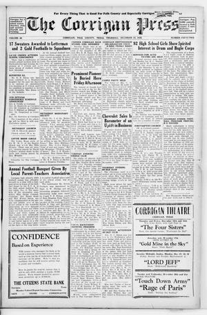The Corrigan Press (Corrigan, Tex.), Vol. 44, No. 52, Ed. 1 Thursday, December 15, 1938