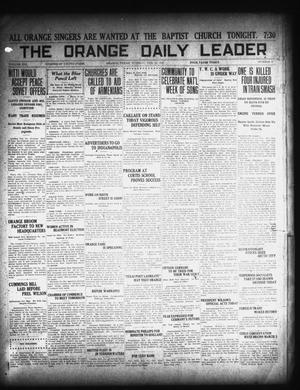The Orange Daily Leader (Orange, Tex.), Vol. 16, No. 8, Ed. 1 Tuesday, February 24, 1920