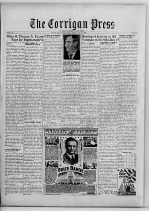 The Corrigan Press (Corrigan, Tex.), Vol. 15, No. 21, Ed. 1 Thursday, June 27, 1946