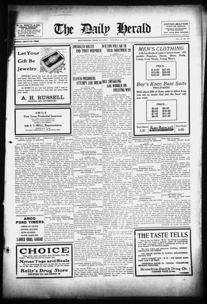 The Daily Herald (Weatherford, Tex.), Vol. 24, No. 269, Ed. 1 Saturday, November 24, 1923
