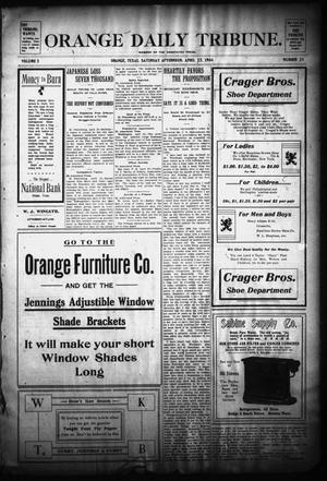Orange Daily Tribune. (Orange, Tex.), Vol. 3, No. 35, Ed. 1 Saturday, April 23, 1904