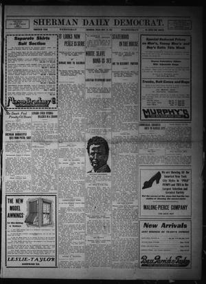 Primary view of object titled 'Sherman Daily Democrat. (Sherman, Tex.), Vol. THIRTIETH YEAR, Ed. 1 Wednesday, May 24, 1911'.