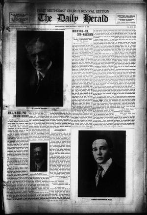The Daily Herald (Weatherford, Tex.), Vol. 23, No. 339, Ed. 1 Saturday, February 24, 1923