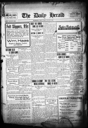 The Daily Herald (Weatherford, Tex.), Vol. 16, No. 4, Ed. 1 Saturday, January 16, 1915