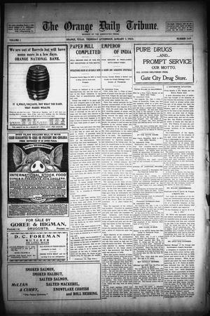 The Orange Daily Tribune. (Orange, Tex.), Vol. 1, No. 249, Ed. 1 Thursday, January 1, 1903