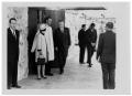 Photograph: [Lyndon and Lady Bird Johnson Exiting a Church]