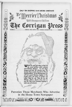 Primary view of object titled 'The Corrigan Press (Corrigan, Tex.), Vol. 41, No. 51, Ed. 1 Thursday, December 12, 1935'.