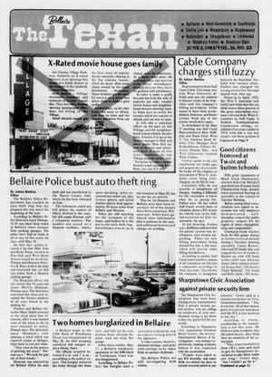 Primary view of object titled 'The Bellaire Texan (Bellaire, Tex.), Vol. 26, No. 22, Ed. 1 Wednesday, June 2, 1982'.