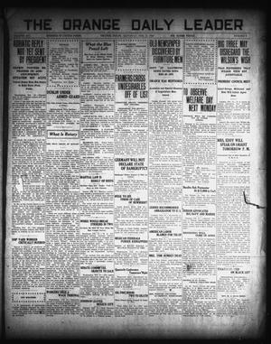 Primary view of object titled 'The Orange Daily Leader (Orange, Tex.), Vol. 16, No. 6, Ed. 1 Saturday, February 21, 1920'.