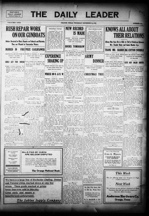 The Daily Leader (Orange, Tex.), Vol. 1, No. 222, Ed. 1 Thursday, December 24, 1908