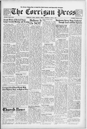 The Corrigan Press (Corrigan, Tex.), Vol. 45, No. 25, Ed. 1 Thursday, June 8, 1939