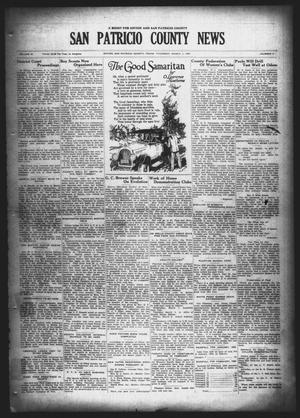 Primary view of object titled 'San Patricio County News (Sinton, Tex.), Vol. 20, No. 5, Ed. 1 Thursday, March 1, 1928'.