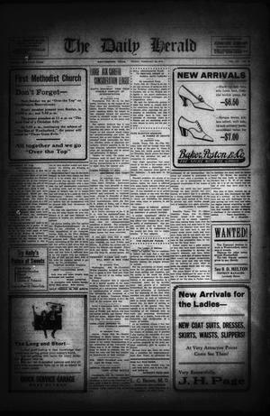 The Daily Herald (Weatherford, Tex.), Vol. 20, No. 41, Ed. 1 Friday, February 28, 1919