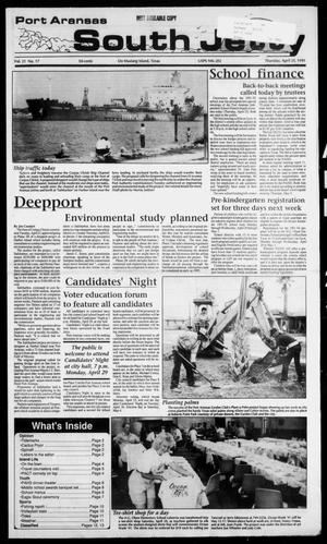 Port Aransas South Jetty (Port Aransas, Tex.), Vol. 21, No. 17, Ed. 1 Thursday, April 25, 1991