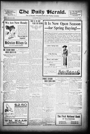 The Daily Herald. (Weatherford, Tex.), Vol. 14, No. 45, Ed. 1 Friday, March 7, 1913