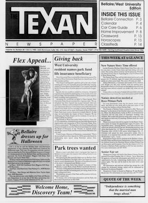 The Texan Newspaper (Houston, Tex.), Vol. 36, No. 40, Ed. 1 Saturday, October 15, 1988