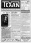 Primary view of The Texan Newspaper (Houston, Tex.), Vol. 36, No. 40, Ed. 1 Saturday, October 15, 1988