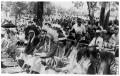 Photograph: [Crowd Seated Outdoors]