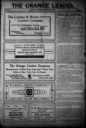 The Orange Leader (Orange, Tex.), Vol. 19, No. 1, Ed. 1 Friday, February 26, 1909