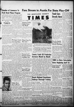The Montague County Times (Bowie, Tex.), Vol. 44, No. 39, Ed. 1 Friday, March 7, 1952