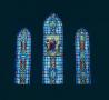 Photograph: [Stained Glass at First United Methodist Church]