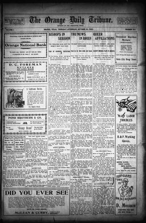 The Orange Daily Tribune. (Orange, Tex.), Vol. 1, No. 197, Ed. 1 Thursday, October 30, 1902
