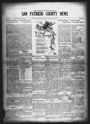 San Patricio County News (Sinton, Tex.), Vol. 20, No. 28, Ed. 1 Thursday, August 9, 1928