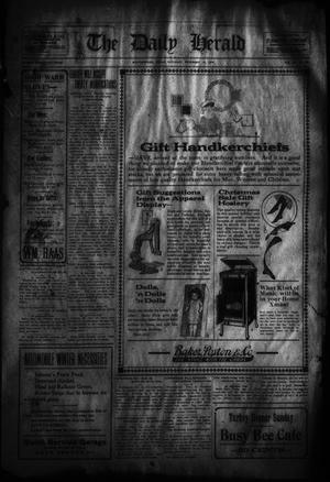 The Daily Herald (Weatherford, Tex.), Vol. 20, No. 268, Ed. 1 Saturday, December 13, 1919