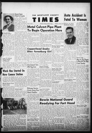 The Montague County Times (Bowie, Tex.), Vol. 45, No. 2, Ed. 1 Friday, June 13, 1952