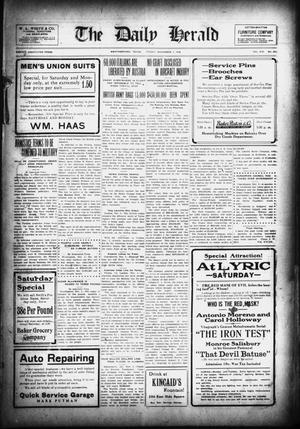 The Daily Herald (Weatherford, Tex.), Vol. 19, No. 251, Ed. 1 Friday, November 1, 1918