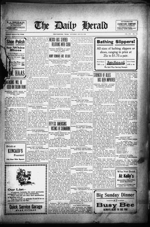 The Daily Herald (Weatherford, Tex.), Vol. 19, No. 115, Ed. 1 Saturday, May 25, 1918