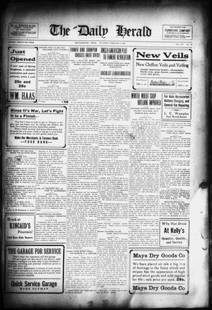 The Daily Herald (Weatherford, Tex.), Vol. 19, No. 19, Ed. 1 Saturday, February 2, 1918
