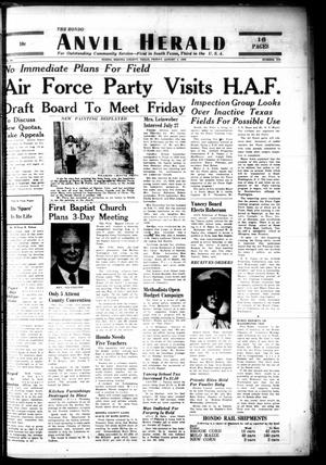 The Hondo Anvil Herald (Hondo, Tex.), Vol. 66, No. 06, Ed. 1 Friday, August 4, 1950