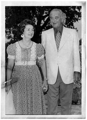[Lady Bird and Lyndon Baines Johnson]