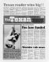 Thumbnail image of item number 1 in: 'The Texan (Bellaire, Tex.), Vol. 34, No. 5, Ed. 1 Wednesday, October 8, 1986'.