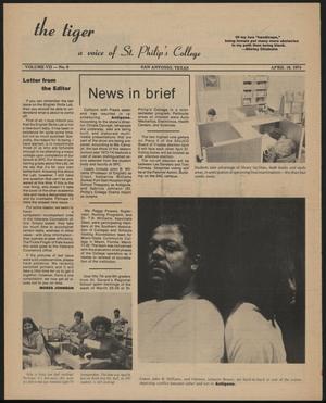 The Tiger (San Antonio, Tex.), Vol. 7, No. 8, Ed. 1 Tuesday, April 16, 1974