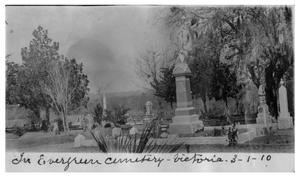 In Evergreen Cemetery, Victoria