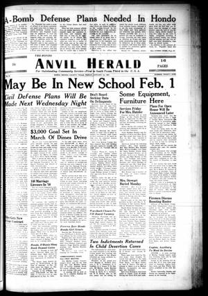 The Hondo Anvil Herald (Hondo, Tex.), Vol. 66, No. 29, Ed. 1 Friday, January 12, 1951