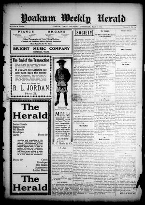 Yoakum Weekly Herald (Yoakum, Tex.), Vol. 12, No. 36, Ed. 1 Thursday, May 7, 1908