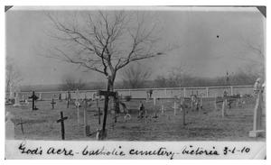 God's acre:  Catholic cemetery