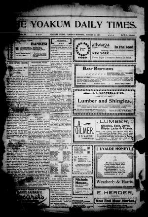 The Yoakum Daily Times. (Yoakum, Tex.), No. 205, Ed. 1 Tuesday, August 31, 1897