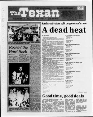 The Texan (Bellaire, Tex.), Vol. 34, No. 10, Ed. 1 Wednesday, November 12, 1986