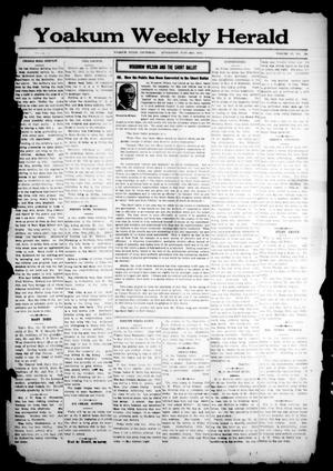 Yoakum Weekly Herald (Yoakum, Tex.), Vol. 17, No. 39, Ed. 1 Thursday, June 26, 1913