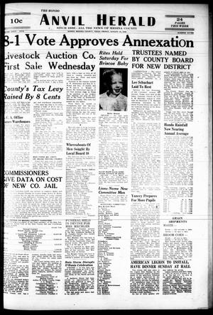 The Hondo Anvil Herald (Hondo, Tex.), Vol. 65, No. 07, Ed. 1 Friday, August 12, 1949