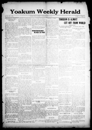 Yoakum Weekly Herald (Yoakum, Tex.), Vol. 18, No. 21, Ed. 1 Thursday, April 2, 1914